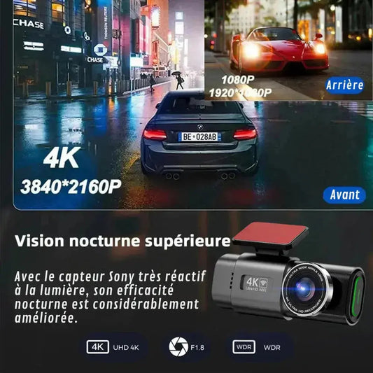 dashcam 4K GPS WIFI dashprocam