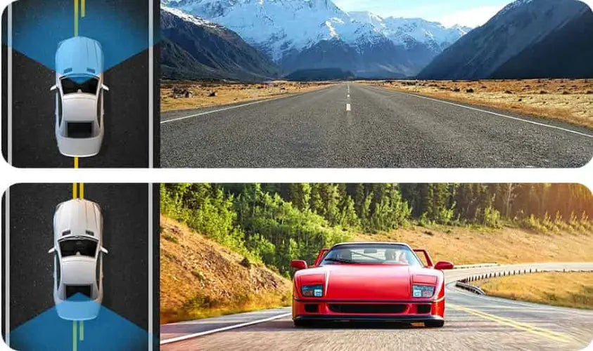 caméra de tableau de bord 4K 24H24 + 1 câble caméra 15M WIFI/GPS dashprocam